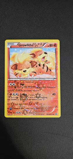 Growlithe RC4/RC25 - Legendary Treasures Radiant Holo - Pokemon Card - Image 1