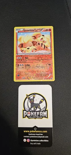 Growlithe RC4/RC25 - Legendary Treasures Radiant Holo - Pokemon Card - Image 3