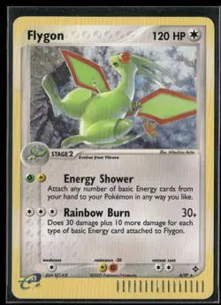 2003 EX Dragon Set Pokemon Card 004 Flygon LP - Image 1