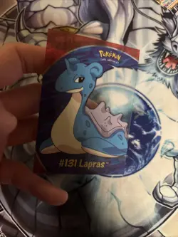 (HPL) Lapras RARE clear card Pokemon (Topps Tv Animation) series 3 #PC10 LP - Image 3