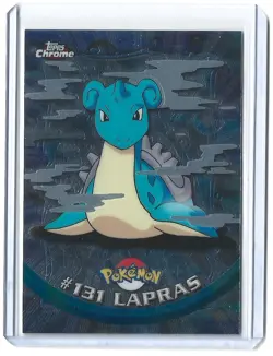 Pokemon Topps Chrome 2000 #131 Lapras (LP-NM) - Image 1
