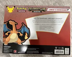 Pokemon TCG: Celebrations Collection Box [Lance's Charizard V Oversize] (2021) - Image 2