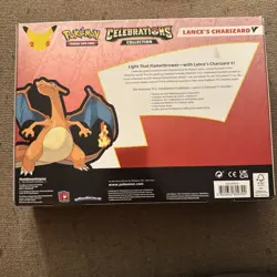Pokemon TCG: Celebrations Collection Box [Lance's Charizard V Oversize] (2021) - Image 3