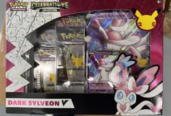 Pokemon TCG Dark Sylveon V 25th Celebrations Collection Box NEW Sealed 820650851773 - Image 1