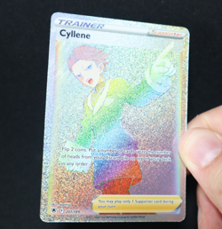 Cyllene 201/189 - Astral Radiance Rainbow Secret Rare - Near Mint Pokemon TCG - Image 5