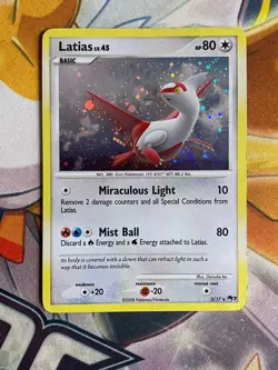 Latias - 3/17 - Holo Rare MP, English Pokemon POP Series Promos 7 - Image 1