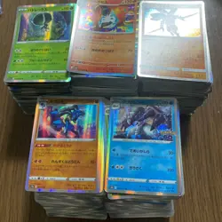 Used Large bulk sale Pokemon cards About 1000 Rare cards Lucario Golisopod FS - Image 1