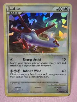 Latias 2010 Black Star Promo Holo HGSS10 Pokemon TCG - Image 1