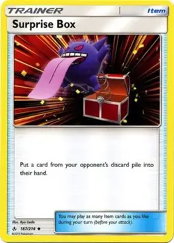 4x Surprise Box - 187/214 - Uncommon Unbroken Bonds Pokemon Near Mint - Image 1