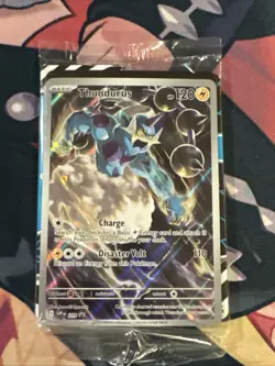 Pokemon TCG Thunderous #209 Promo From Scarlet & Violet Black Bolt ETB - Image 1