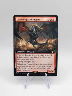 Cavern-Hoard Dragon (Extended Art) Commander: the Lord of the Rings: Tales of... - Image 1