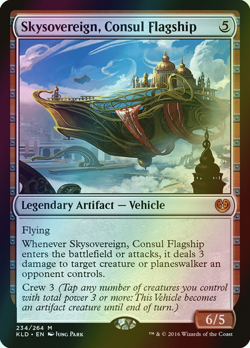 MTG Skysovereign, Consul Flagship Foil ** Kaladesh ** English (NM) - Image 1
