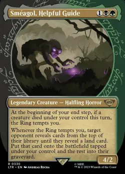 Smeagol, Helpful Guide - Showcase Light Play, English Magic the Gathering MTG Th - Image 1