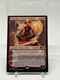 MTG Chandra, Acolyte of Flame - Core Set 2020 Card # 126 - Image 1