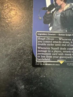 Squall, Seed Mercenary (Borderless) -402- Magic the Gathering Final Fantasy Card - Image 3