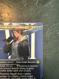 Squall, Seed Mercenary (Borderless) -402- Magic the Gathering Final Fantasy Card - Image 5