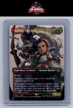 FINAL FANTASY #393 Balthier and Fran (Borderless) (0393) - Image 1