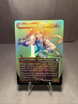 Zidane, Tantalus Thief (Borderless) Final Fantasy Foil - Image 1