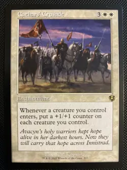 English - MTG Cathars’ Crusade - Retro Frame - Innistrad Remastered - Image 1