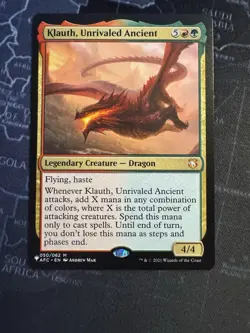 Klauth, Unrivaled Ancient The List Reprints Regular NM MTG - Image 1