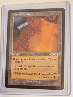 City of Traitors - Exodus MTG Magic the Gathering Card - Image 3