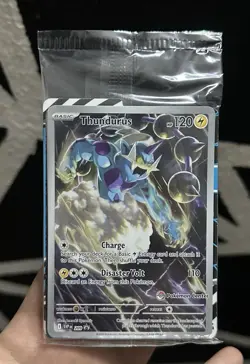 SEALED Black Bolt and White Flare Promo ETB Pokemon Center Thundurus & Tornadus - Image 1