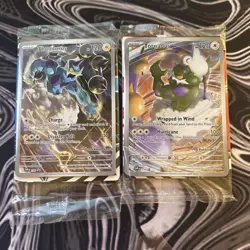 SEALED Black Bolt and White Flare Promo ETB Pokemon Center Thundurus & Tornadus - Image 1