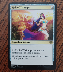 HALL OF TRIUMPH altered-art card for use with MTG : hot bikini babe! - Image 1