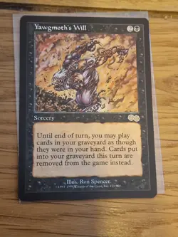 Yawgmoth's Will Urza's Saga MTG Magic the Gathering Card - Image 1
