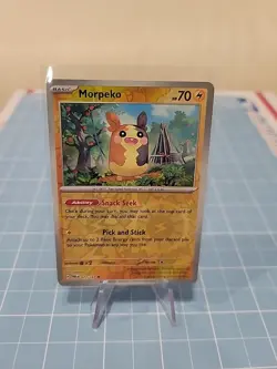 Morpeko Reverse Holo - 072/167 - Twilight Masquerade Pokemon 2024 - Image 1