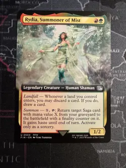 Rydia, Summoner of Mist x1 1x Extended Art Final Fantasy NM MTG - Image 1