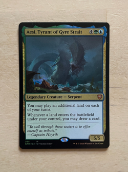 FOIL Aesi, Tyrant of Gyre Strait ~ Commander Legends [ NearMint ] [ Magic MTG ] - Image 1
