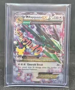 M Rayquaza EX 76/108 Classic Collection Holo Celebrations Pokemon TCG - Image 3