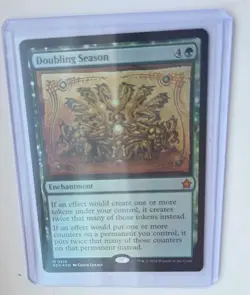 MTG Magic the Gathering Doubling Season Foundations Foil Card - Image 3