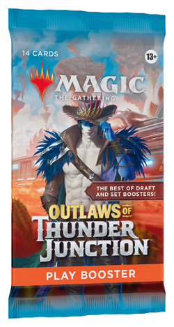 Magic: The Gathering Outlaws of Thunder Junction Play Booster (14 Magic Cards) - Image 1