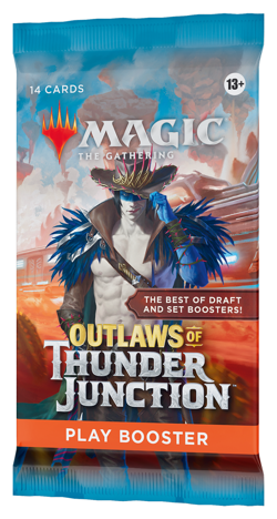 Magic: The Gathering Outlaws of Thunder Junction Play Booster (14 Magic Cards) - Image 3