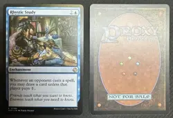 MTG Rhystic Study For Playtest - Image 1