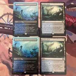 4x Restless Reef Borderless & Foil - Caverns of Ixalan - Magic the Gathering MTG - Image 2