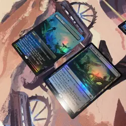 4x Restless Reef Borderless & Foil - Caverns of Ixalan - Magic the Gathering MTG - Image 4