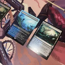 4x Restless Reef Borderless & Foil - Caverns of Ixalan - Magic the Gathering MTG - Image 5