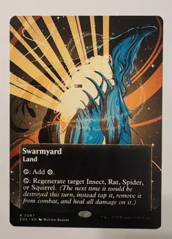 Mtg Edge Of Eternities Swarmyard 0087 Borderless NM - Image 1
