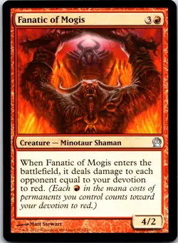 Fanatic of Mogis - MTG - Red - Theros - NM - Image 1