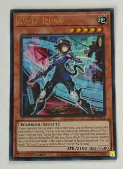 Yu-Gi-Oh! K9-17 Izuna (JUSH-EN031) - Ultra Rare - Image 1
