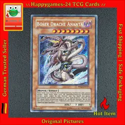 Boser Drache Ananta - Secret Rare - YuGiOh! Karte Premium Pack 2 PP02-DE017 /U63 - Image 1