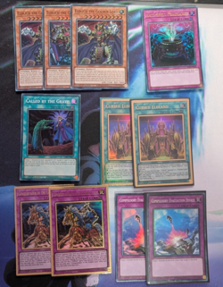 YuGiOh 21 Card Eldlich Deck Core Ft 3 Golden Lord 2 Cursed Eldand & More - Image 1
