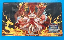 Yugioh WCQ World Championsip Qualifier 2023 playmat Ots (Kurikara Divincarnate) - Image 1