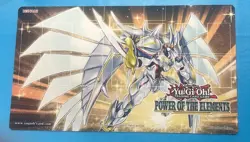 Preowned Yu-Gi-Oh Power of The Elements Premiere Playmat - Image 1