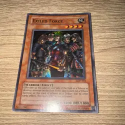 Yu-Gi-Oh! TCG Exiled Force Legacy of Darkness LOD-023 Unlimited Super Rare - Image 1