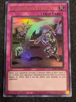 Gravedigger’s Trap Hole - MP21-EN086 - Ultra Rare - 1st Edition - LP - Image 1