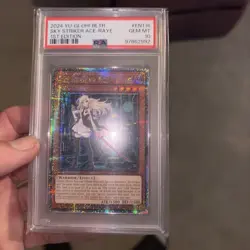 Yu-Gi-Oh! TCG Sky Striker Ace - Raye 1st Edition QCSR PSA 10 - Image 1